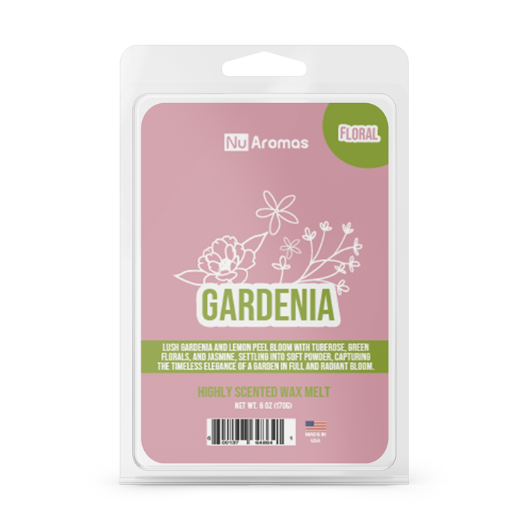 Gardenia | 6oz Jumbo Wax Melt - NuAromas