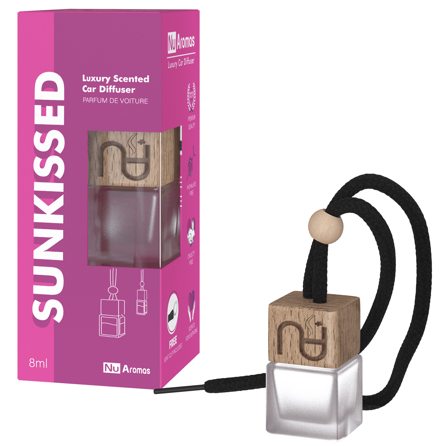 Sunkissed | Car Diffuser (FREE Vent Clip Included) - NuAromas