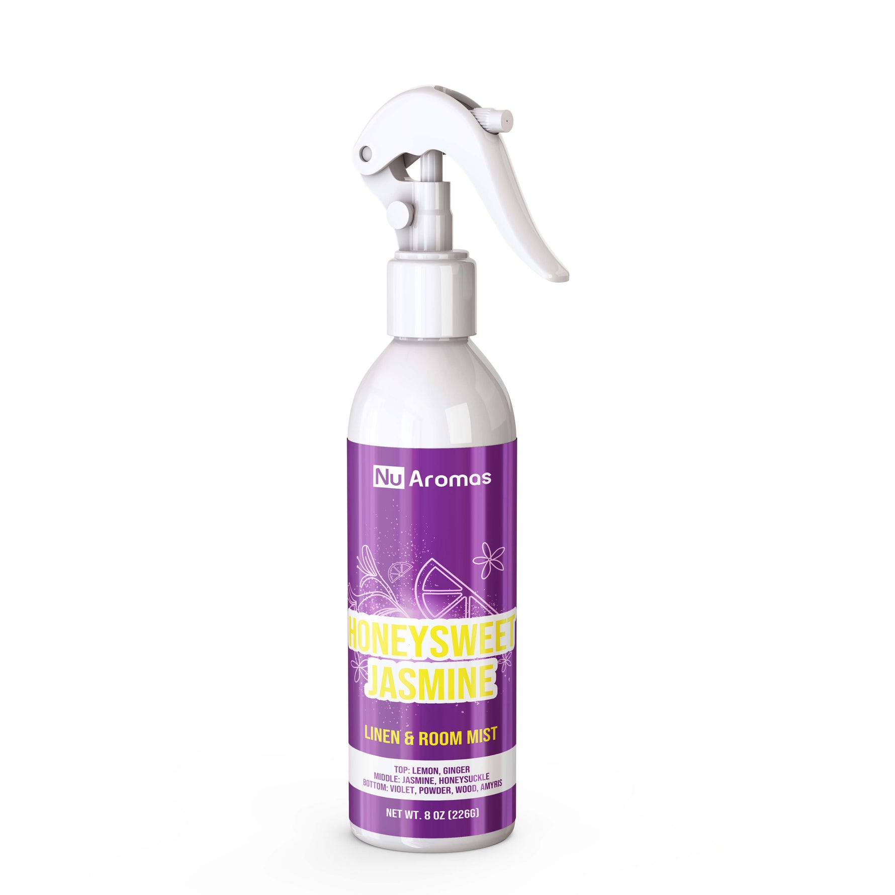 Honeysweet Jasmine | Room & Linen Spray - NuAromas
