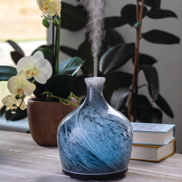 Bluetooth Speaker Ultrasonic Diffuser-Obsidian - NuAromas