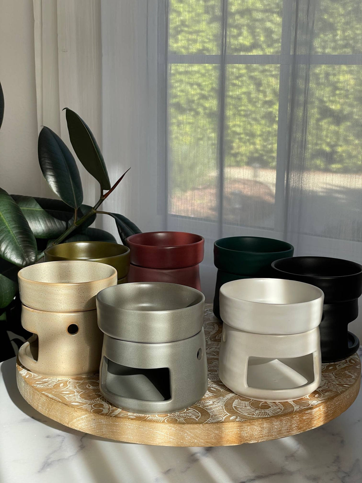 Luxury Ceramic Fragrance Warmer - NuAromas