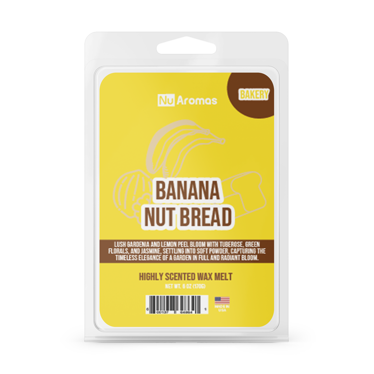 Banana Nut Bread | 6oz Jumbo Wax Melt - NuAromas