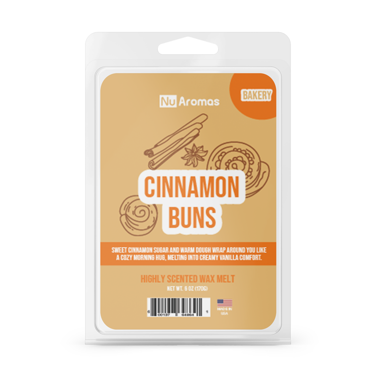 Cinnamon Buns | 6oz Jumbo Wax Melt - NuAromas
