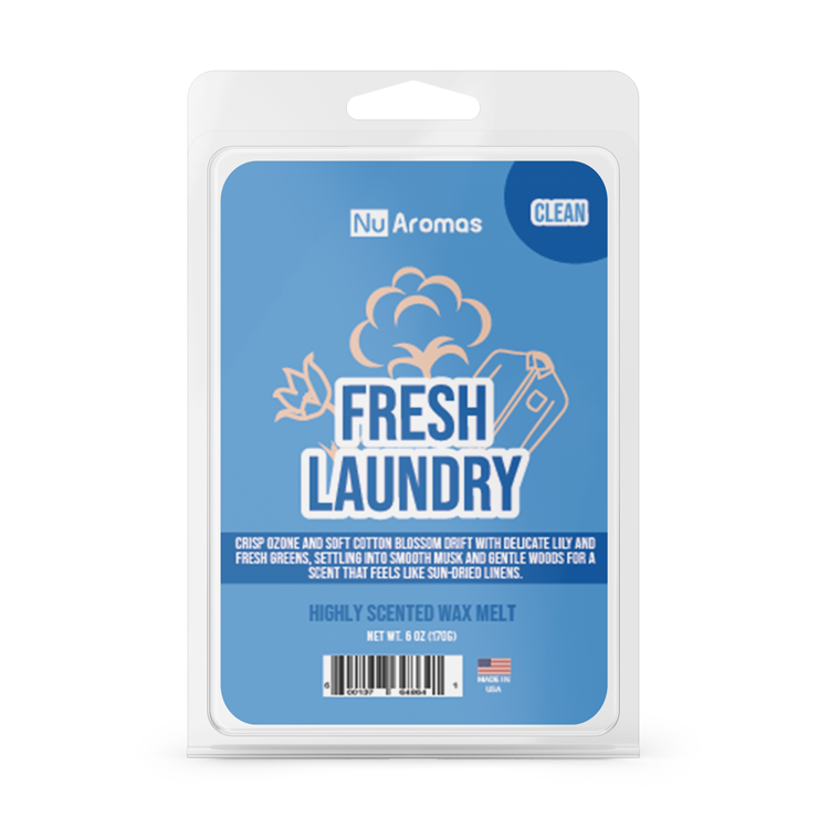 Fresh Laundry | 6oz Jumbo Wax Melt - NuAromas