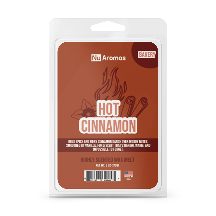 Hot Cinnamon | 6oz Jumbo Wax Melt - NuAromas
