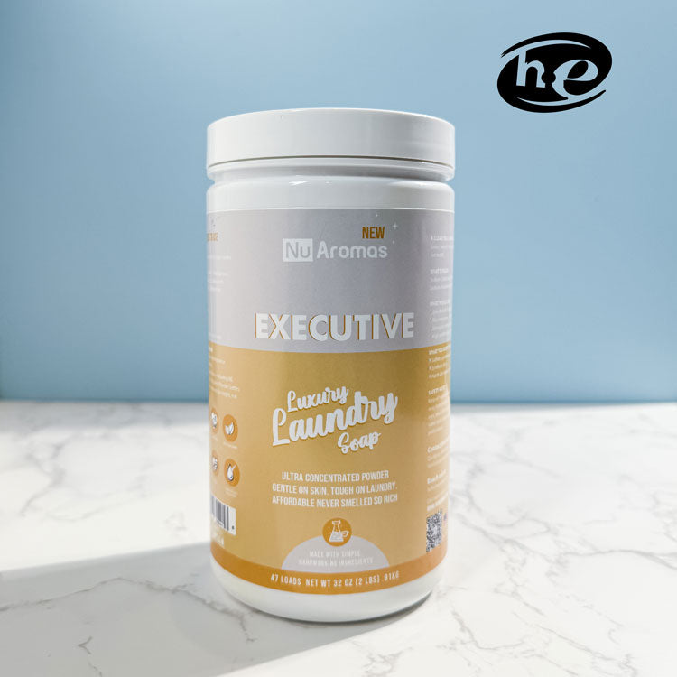 Executive Luxury Laundry Soap | HE Safe - NuAromas