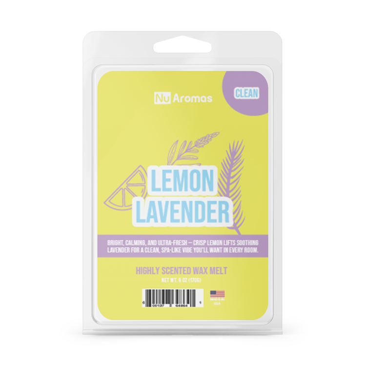 Lemon Lavender | 6oz Jumbo Wax Melt - NuAromas