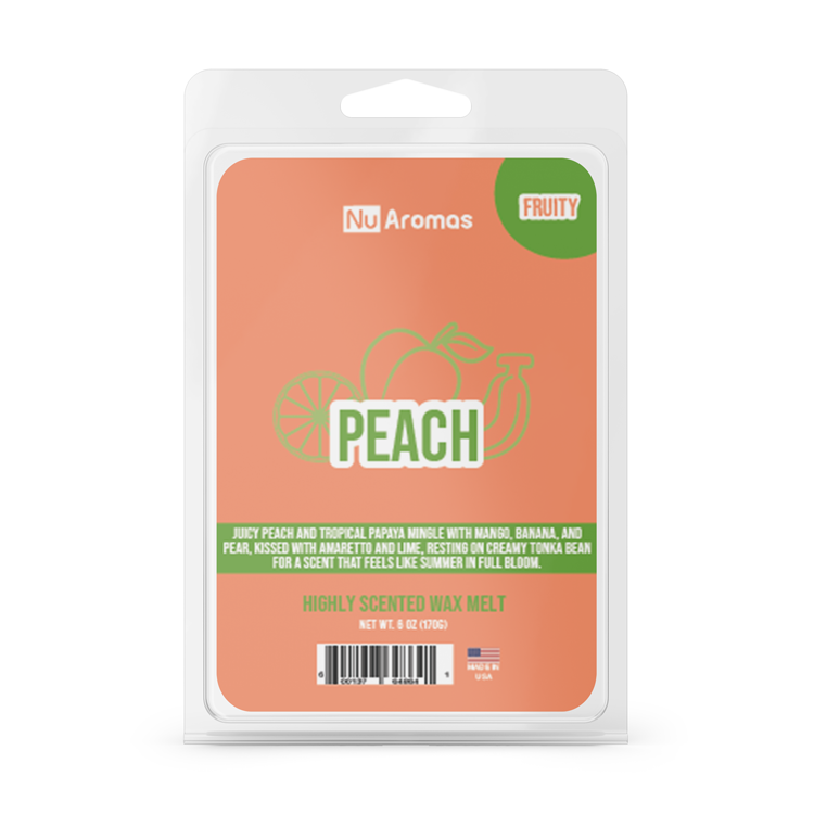 Peach | 6oz Jumbo Wax Melt - NuAromas