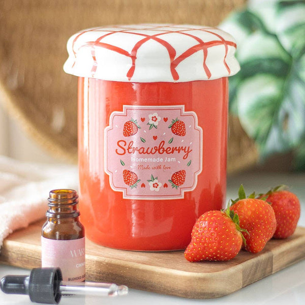 Strawberry Jam Jar Fragrance Warmer