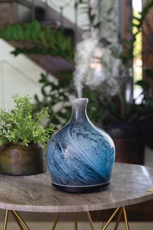 Bluetooth Speaker Ultrasonic Diffuser-Obsidian - NuAromas